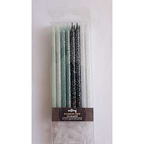 Lagkagelys lyse farver og blå