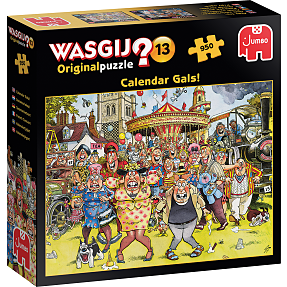 Kalender Gals puslespil - 950 brikker
