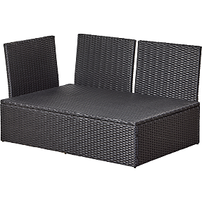 Arizona pallebænk - Sort