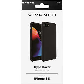 Vivanco iPhone SE-2020/8/7/6S/6 cover - sort