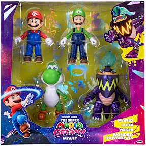 Nintendo Super Maria Galaxy multipakke m. figurer