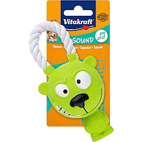 Hundelegetøj latix grumpy Dog - grøn