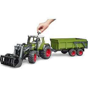 Bruder frontlæsser og tippelad