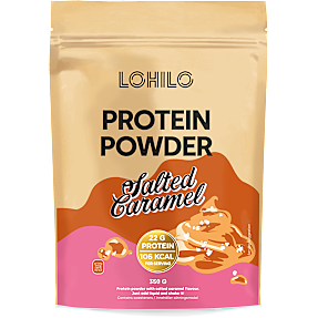 Proteinpulver m. saltkaramelsmag