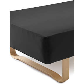 MAISON boxmadraslagen 140x200x35 cm - sort