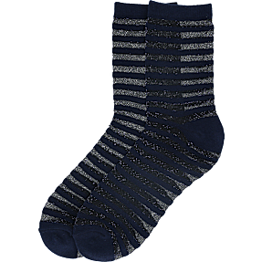VRS dame glimmerstrømper str. onesize - sort