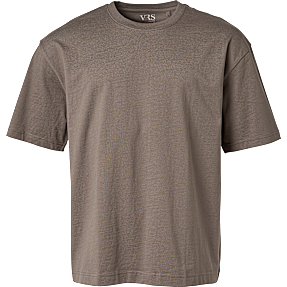 VRS herre oversized T-shirt str. S - brun