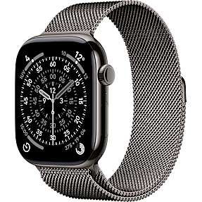 Apple Watch S11 (2025) GPS + Cell 42 mm - Gold Titanium  - Gold Milanese Loop