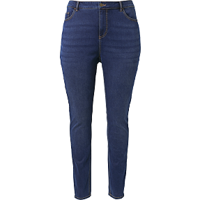 VRS Julie dame jeans str. 52 - mørkeblå