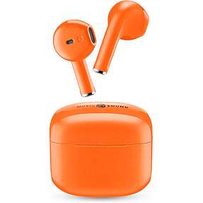 Music Sound Swag TWS trådløse in-ear høretelefoner - orange<BR>