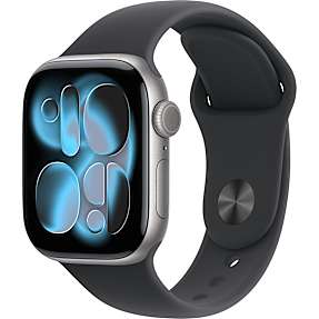 Apple Watch S11 (2025) GPS + Cell 42 mm - Space Grey Aluminium - Black Sport Band M/L