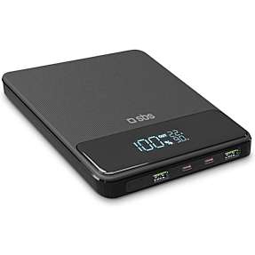 SBS slim powerbank 20.000 mAh - sort