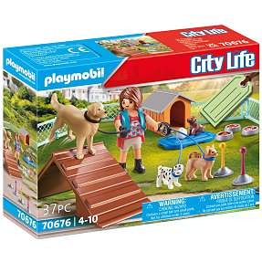 Playmobil 70676 dog trainer gift set
