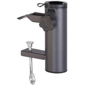 Parasolholder til altan - grå