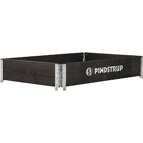 Pindstrup palleramme 80x120 cm - sort
