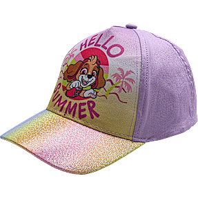 Paw Patrol børne kasket str. 52 - lilla
