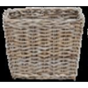 Reims flettet kurv stor - B: 38 x D: 55 x H: 31 cm