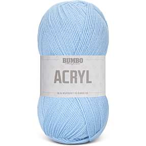 BUMBO Akrylgarn - Lysblå 057