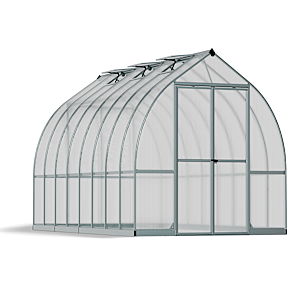 Bella drivhus - sølvfarvet