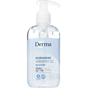 Håndsprit gel m. glycerin 70% parfumefri
