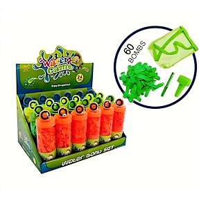 Vandballoner med tilhørende beholder - flere varianter - assorteret