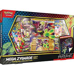 Pokémon TCG Premium Ex Box Mega Zygarde samlekort