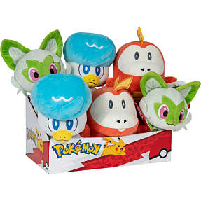Pokémon bamse 20 cm – flere varianter – assorteret