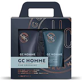 Gaveæske Relax & Refresh m. krops-, hår- og skægpleje