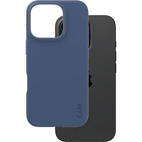 CARE by PanzerGlass iPhone 16 Pro cover - blå