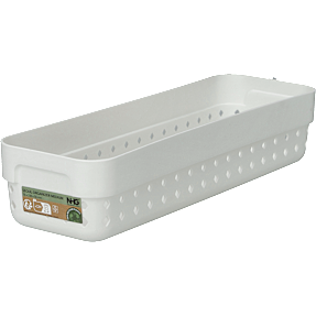 Seoul Organizer kurv m. genanvendeligt plast - hvid (M)