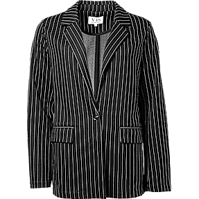 VRS dame blazer str. S - sort