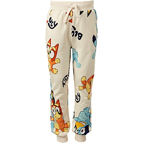 Bluey sweatbukser str. 86/92 - beige