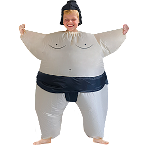 Oppustelig sumo kostume str. 140