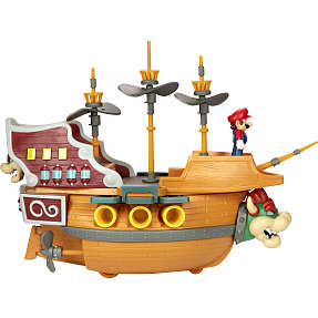 Super Mario Deluxe Bowser luftskib legesæt