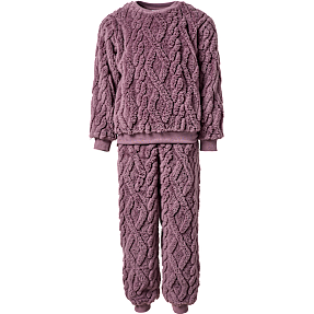 VRS børne sweat sæt str. 122/128 - lilla