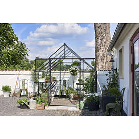 Halls Qube+ 88 drivhus - sort