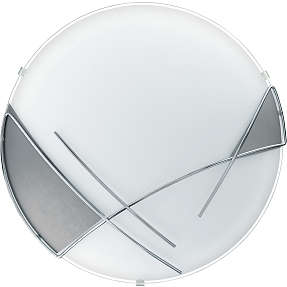 Raya loftlampe - hvid/krom