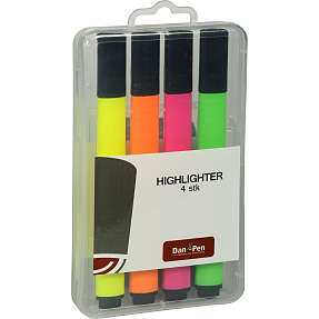Danpen highlighter 4 pak