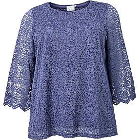 VRS dame top str. 48 - blå