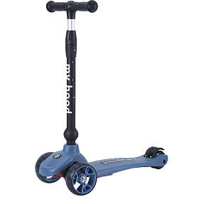 My Hood Kick'n'Ride løbecykel/hjul- mørkeblå