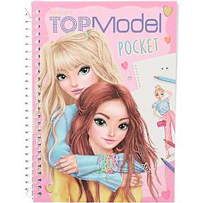 Topmodel lommemalebog