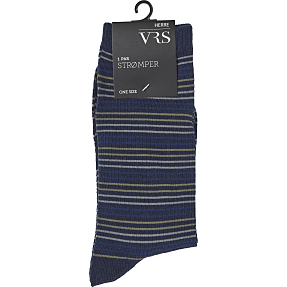 VRS herre strømpe str. onezise - printet