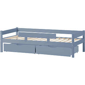 Spiloppe juniorseng 70x160 cm - støvet blå