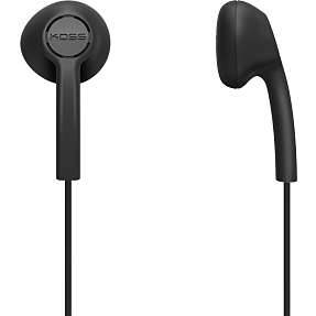 KOSS hovedtelefon In-Ear - sort