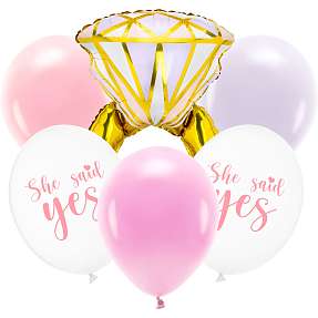 Ballonsæt 6-pak - polterabend