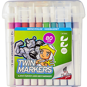 Danpen Twinmarkers 80 stk