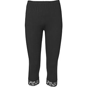 VRS dame leggings capri str. L - sort