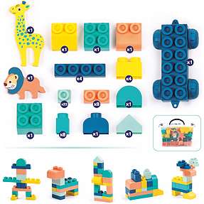 Ludi byggebrikker - 53 dele