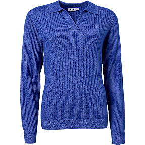 VRS dame polo striktrøje str. 2XL - blå