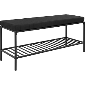 Vita bænk - sort
